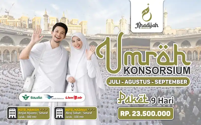 Umroh Konsorsium 9 Hari 2026